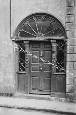 GEORGIAN DOOR IN LADY LANE